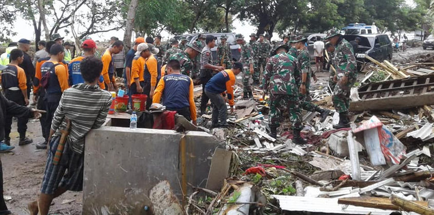 Sob risco de segundo tsunami, Indonésia está em alerta