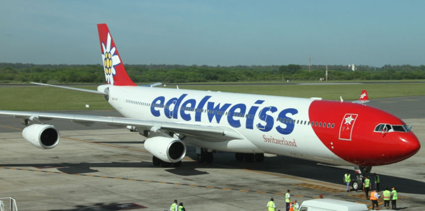 Llega el primer vuelo de Zurich a Buenos Aires operado por Edelweiss