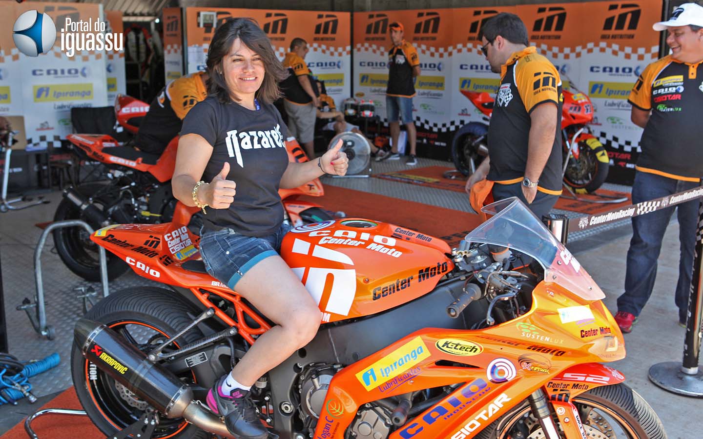 Moto 1000 GP - Cascavel - Novembro de 2014 - Boxes