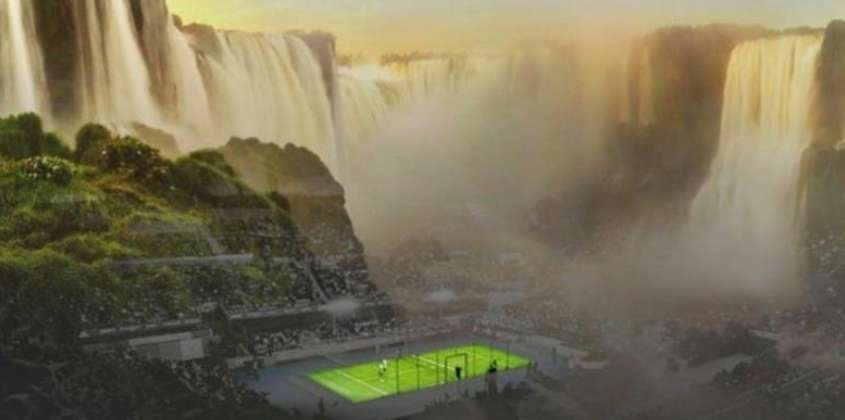 Montarán una cancha de pádel vidriada en pleno Parque Iguazú, con las Cataratas de fondo